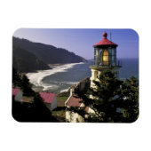 Verenigde Staten, Oregon, Florence. Heceta Head Li Magneet (Horizontaal)