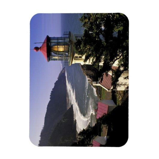 Verenigde Staten, Oregon, Florence. Heceta Head Li Magneet (Verticaal)