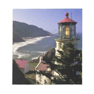 Verenigde Staten, Oregon, Florence. Heceta Head Li Notitieblok