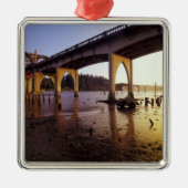 Verenigde Staten, Oregon, Florence. Siuslaw Bridge Metalen Ornament (Voorkant)