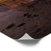 Verenigde Staten, Oregon, Florence. Siuslaw Bridge Poster (Hoek)