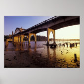 Verenigde Staten, Oregon, Florence. Siuslaw Bridge Poster (Voorkant)