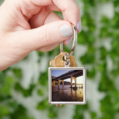 Verenigde Staten, Oregon, Florence. Siuslaw Bridge Sleutelhanger (Hand)
