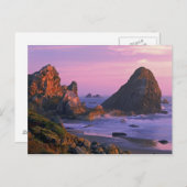 Verenigde Staten, Oregon, Harris State Beach, Broo Briefkaart (Voorkant / Achterkant)