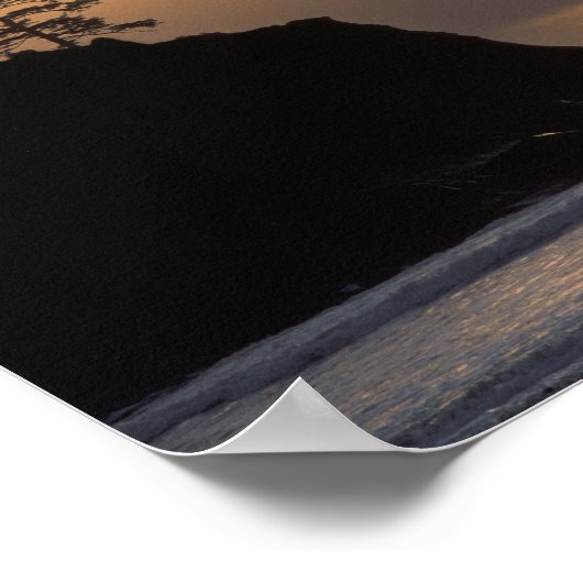 Verenigde Staten, Oregon, nabij Oswald West State  Poster (Hoek)