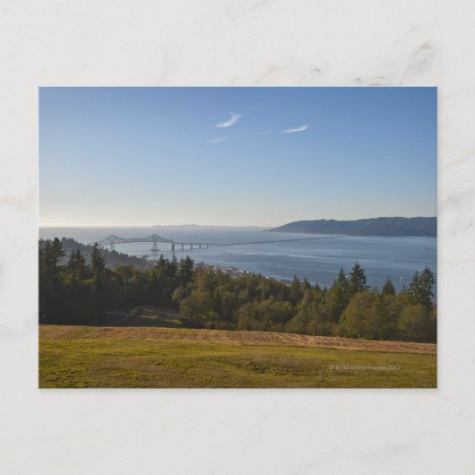 Verenigde Staten, Oregon, Washington, brug over Co Briefkaart (Voorkant)