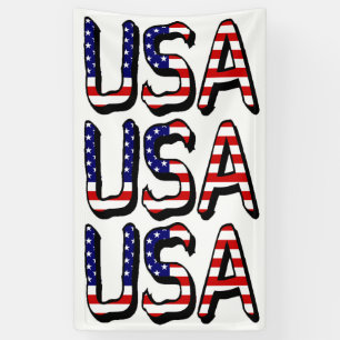 Verenigde Staten overlay op Amerikaanse vlag (v) b Spandoek