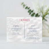 Verenigde Staten Paar Informatiekaartje (Staand voorkant)