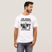 Verenigde Staten Papa Formidable Donne Toujours Un T-shirt (Voorkant volledig)