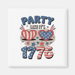 Verenigde Staten Party Like It's 1776, Amerika, On Magneet