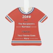 Verenigde Staten Patriotic Ugly Sweater Persoonlij Ornament (achterkant)