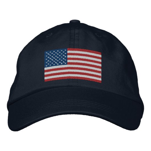 Verenigde Staten Patriottisch Geborduurde Pet (Voorkant)