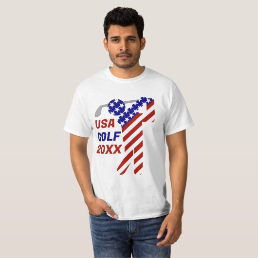 Verenigde Staten Patriottisch MANNEN T-shirt (Voorkant volledig)