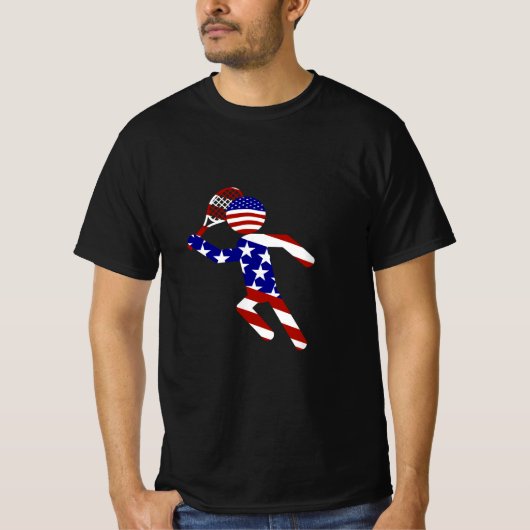 Verenigde Staten Patriottisch MANNEN T-shirt (Voorkant)