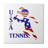 Verenigde Staten Patriottisch MANNEN Tegeltje (Voorkant)