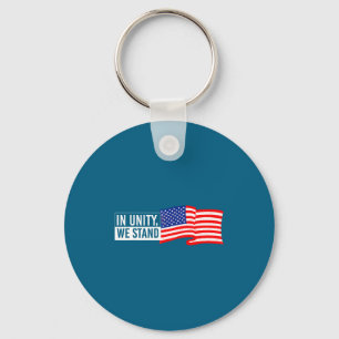 Verenigde Staten Patriottische Amerikaanse Vlag Vr Sleutelhanger