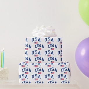Verenigde Staten Patriottische Onafhankelijkheidsd Cadeaupapier