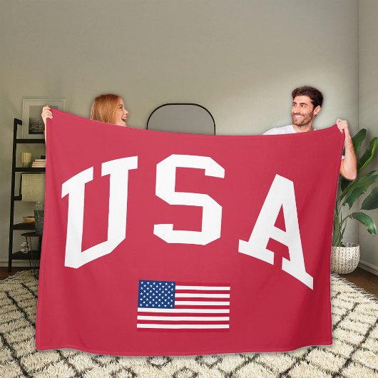 Verenigde Staten Patriottische Onafhankelijkheidsd Fleece Deken