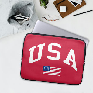 Verenigde Staten Patriottische Onafhankelijkheidsd Laptop Sleeve