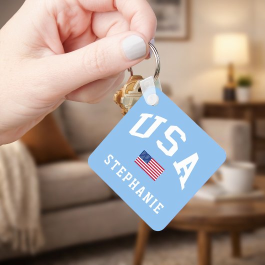 Verenigde Staten Patriottische Onafhankelijkheidsd Sleutelhanger