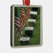 Verenigde Staten, Pennsylvania, Gettysburg. Burger Metalen Ornament (Rechts)