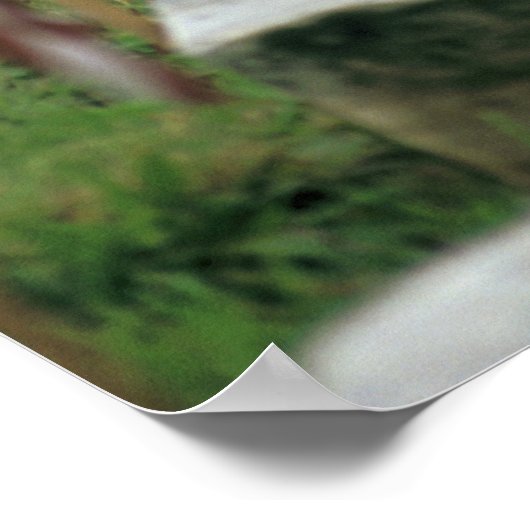 Verenigde Staten, Pennsylvania, Gettysburg. Burger Poster (Hoek)