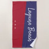 Verenigde Staten personaliseren Strandlaken (Voorkant)