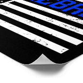 Verenigde Staten Pickleball Amerikaanse vlag Poster (Hoek)