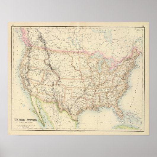 Verenigde Staten Poster (Voorkant)