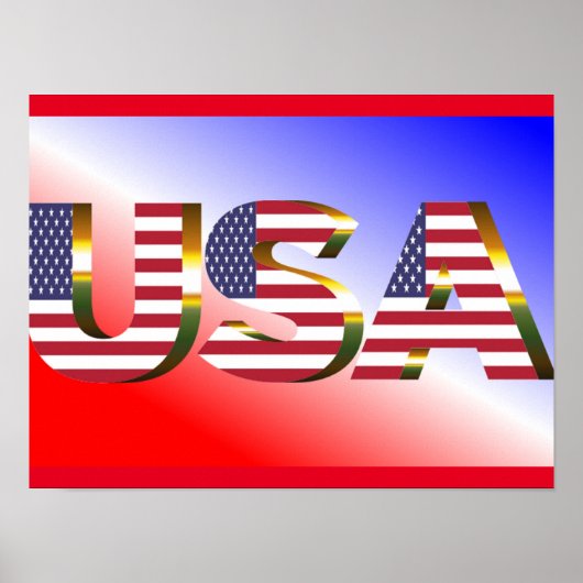 Verenigde Staten Poster (Voorkant)