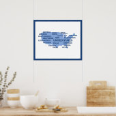 Verenigde Staten Poster (Keuken)