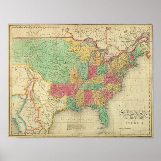 Verenigde Staten Poster (Voorkant)