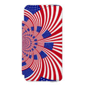 Verenigde Staten, prachtig , uniek uitzonderlijk Incipio iPhone Portemonnee Hoesje (Voorkant Agenda)