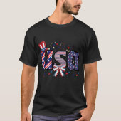 Verenigde Staten Pride Pet & Bow T-shirt (Voorkant)
