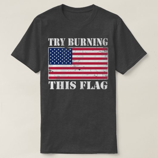 Verenigde Staten proberen deze Amerikaanse vlag te T-shirt (Design voorkant)