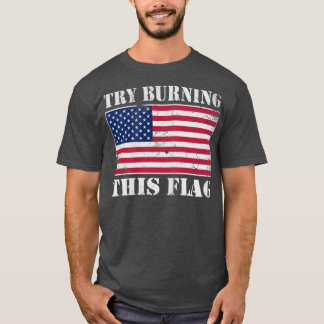 Verenigde Staten proberen deze Amerikaanse vlag te T-shirt