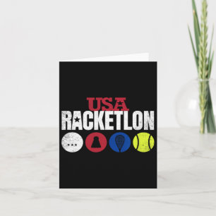 Verenigde Staten Racketlon - Tafeltennis Badminton Kaart