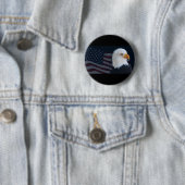 Verenigde Staten Ronde Button 5,7 Cm (In situ)