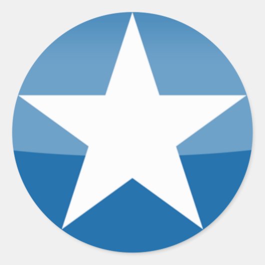 Verenigde Staten Ronde Sticker (Voorkant)