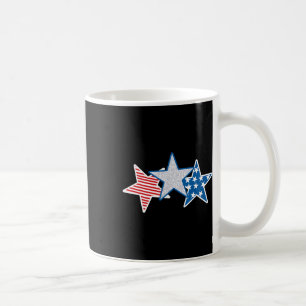 Verenigde Staten Rood Wit Blauw Amerikaanse Vlag A Koffiemok