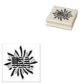 Verenigde Staten Rubber Stamp Rubberstempel (Gestempeld)