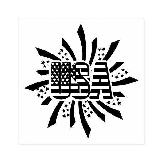 Verenigde Staten Rubber Stamp Rubberstempel (Afrduk)