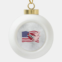 Verenigde Staten Rugby Team Supporters Vlag met Ba