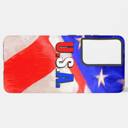 Verenigde Staten Samsung Galaxy Hoesje (Linkerkant)