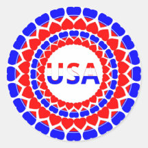 Verenigde Staten Schattige Patriottisch