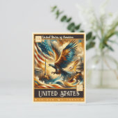 Verenigde Staten | schilderij Briefkaart (Staand voorkant)