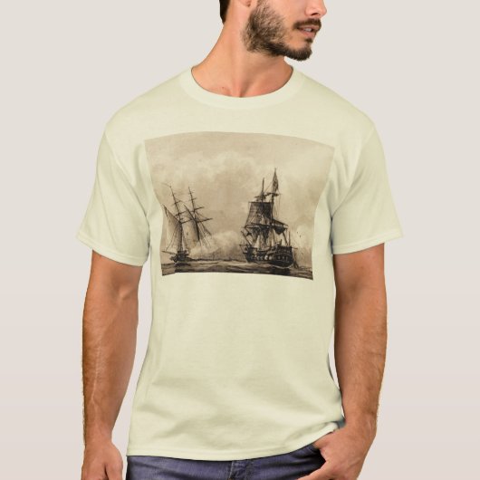 Verenigde Staten Schooner Enterprise T-shirt (Voorkant)