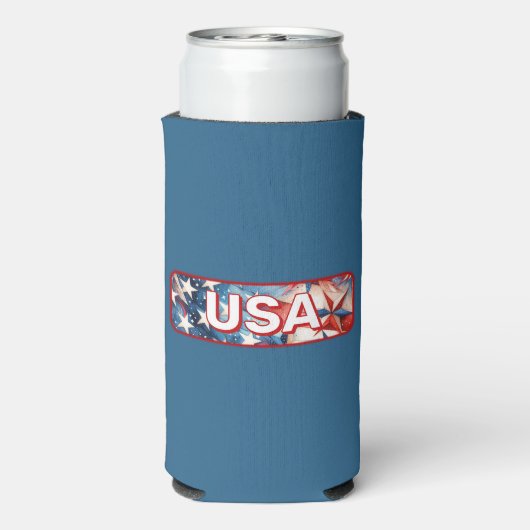 Verenigde Staten Seltzer Blikjeskoeler (Seltzer Achterkant)