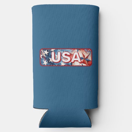 Verenigde Staten Seltzer Blikjeskoeler (Achterkant)