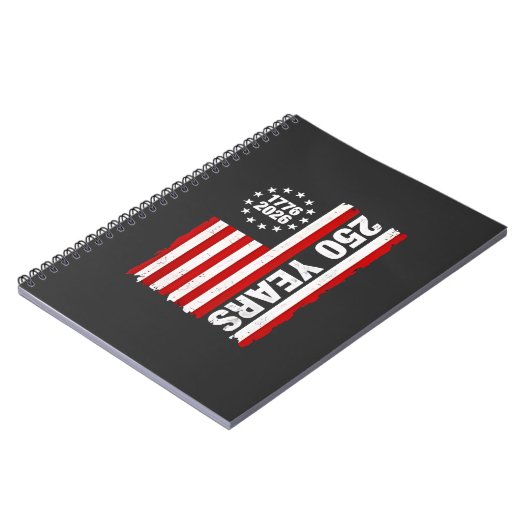  Verenigde Staten Semiquincentennial 250ste Jubile Notitieboek (Linkerzijde)